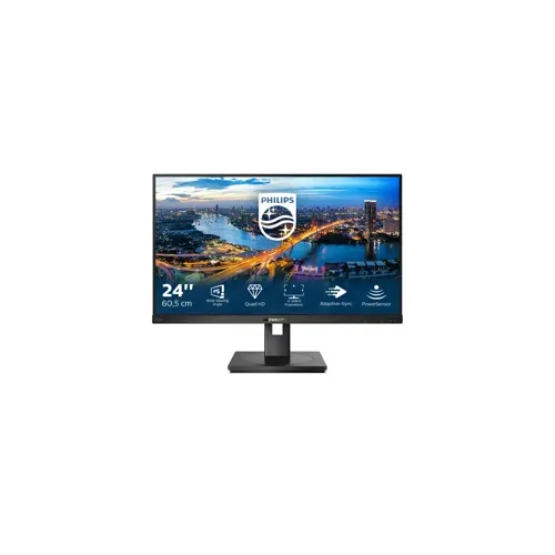 LED monitor PHILIPS B Line 245B1/00 (23.8", 2560 x 1440 piksela, Quad HD, Crna)