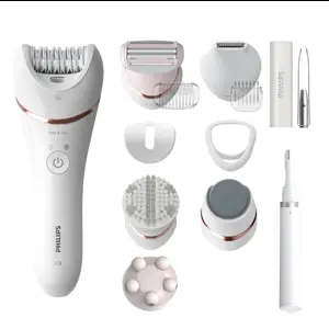 Philips Beauty Set BRE740/90 Series 9000 Operating time (max) 40 min Wet & Dry White/Pink