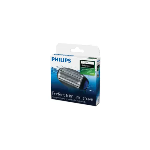Philips Bodygroom replacement foil TT2000/43 Waterproof replacement foil shaver head