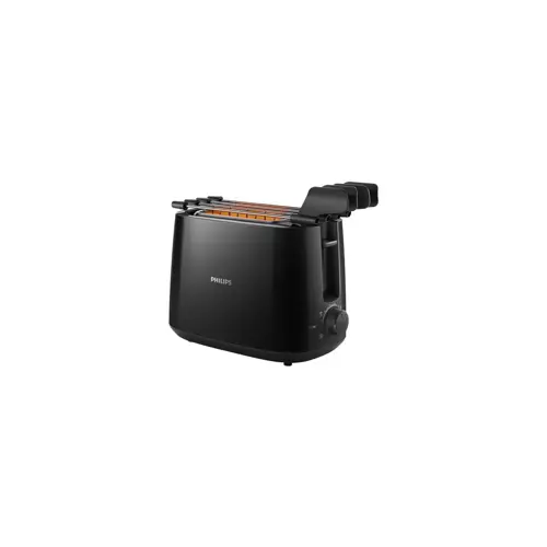 Toster PHILIPS HD2583/90 (2 utora, plastika, crna)