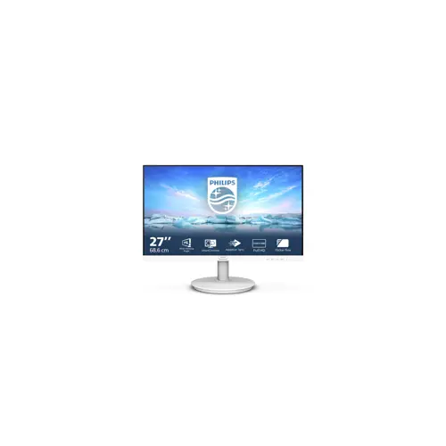 Philips V Line 271V8AW/00 computer monitor 68.6 cm (27") 1920 x 1080 pixels Full HD LCD White