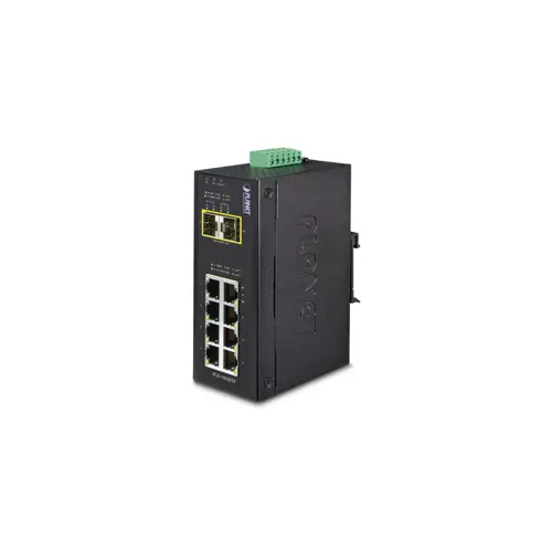 Planet IGS-1020TF network switch Unmanaged Gigabit Ethernet (10/100/1000) Black