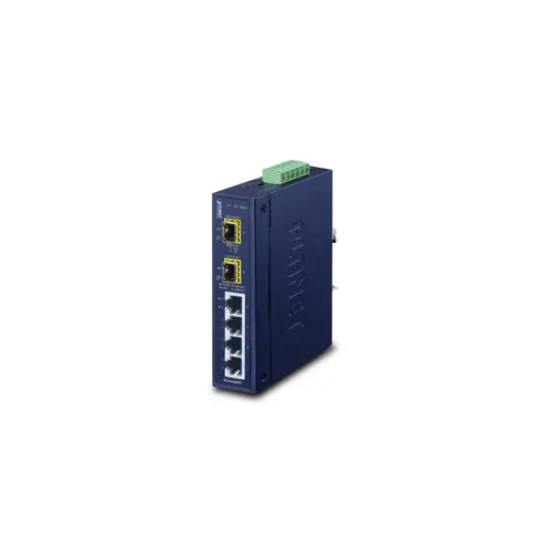PLANET IGS-620TF network switch Unmanaged Gigabit Ethernet (10/100/1000) Blue