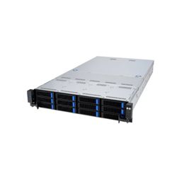 Platforma Asus Rack (2U) RS520A-E12-RS12U AMD Epyc 9004 (12x NVMe, 2xM.2, 2xGPU, 2x1Gbe, IPMI, 1+1 1600W)