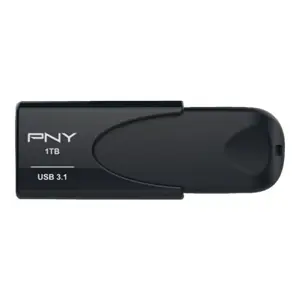 PNY Attaché 4 USB flash drive 1 TB USB Type-A 3.2 Gen 1 (3.1 Gen 1) Black