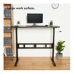 Podesivi radni stol VONHAUS Sit & Stand crni