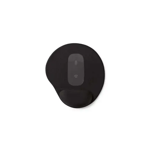 Podloga za miš NEDIS MPADFG100BK (+ Wrist rest)