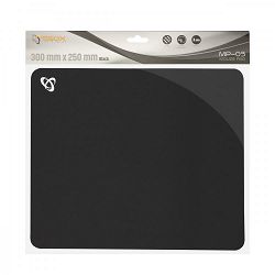 Podloga za miš SBOX MP-03 30 x 25 cm crna