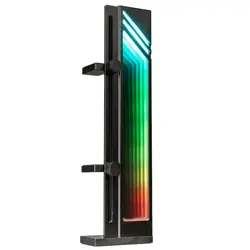 Podrška za grafičku karticu Kolink Core Pro s efektom beskonačnog zrcala, KOLINK, Core Pro Aluminum Infinity Mirror GPU Prop (Aluminij, Crna)