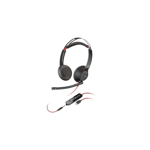 Slušalice POLY Blackwire 5220 USB-C (certificirano za Skype/MS Teams)