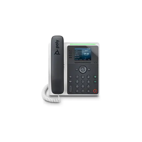 Poly Edge E220 IP Phone and PoE-enabled