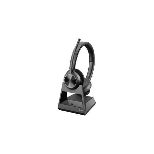 Slušalice POLY Savi 7320 UC (Stereo, certificirano za Microsoft Teams, DECT 1880-1900 MHz, EMEA - INTL English Loc, Euro utikač)
