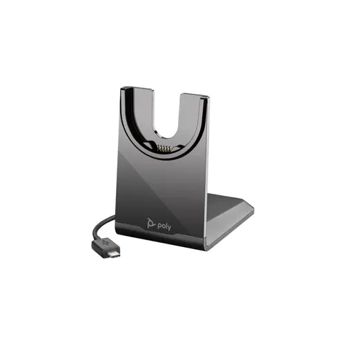 Ladestacija POLY Voyager USB-C (Crna)
