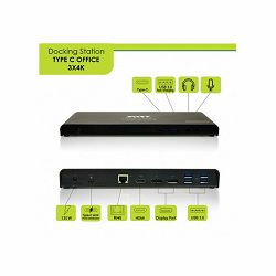 Port docking univerzalni office 3X4K USB-C