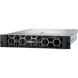 Poslužitelj DELL PowerEdge R550 (Srebrni 4314, bez RAM-a, bez HDD-a, kućište 8x3.5", PERC H755, iDRAC9 Ent, PSU 2x700W, bez OS, jamstvo 3 godine Basic NBD)