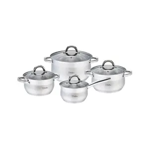 POT SET 8PCS MONZA BR-4008