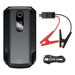 POWERBANK BOOSTER Baseus Max Car Jump Starter CGNL020001 20000mAh 12V 2000A + ALLIGATOR CLIP CABLES