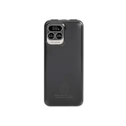 Prijenosna baterija RIVACASE 10000 mAh USB-C 20W + LCD crna (1x I/O USB-C PD 18W / PD 20W, 2x USB-A QC 3.0 18W, LCD)