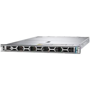PowerEdge R470, 8x2.5", Intel Xeon 6 6507P (3.5G, 8C/16T, 24GT/s, DDR5-6400, 150W), 32GB RDIMM 6400MT/s, 480GB SSD SATA, PERC H965i, iDRAC10 Enterprise, Dual PSU 1100W, DP 10GbE, Sliding Rails, 3Y NBD