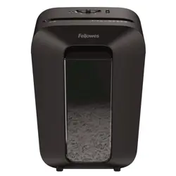 Univerzalni uništivač papira FELLOWES LX70 (Crna, 18L, uništavanje kreditnih kartica, 11 listova po prolazu, križno rezanje, garancija 24 mjeseca)
