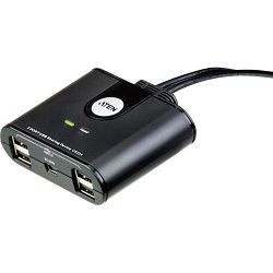 Preklopnik za dijeljenje USB periferije ATEN US224 (4 utora)