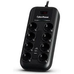 Prenaponska zaštita CYBERPOWER P0820SUF0-DE/ 8x šuko/ 2x US