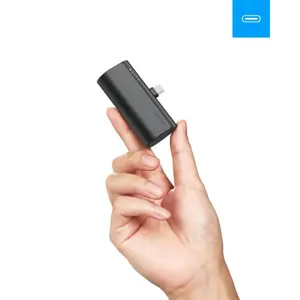 Prijenosna baterija VEGER PlugON-C (5000 mAh) crna