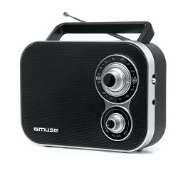 Prijenosni radio MUSE FM/MW M-051R (crni)
