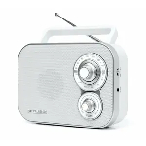 Prijenosni radio MUSE M-051RW (AUX ulaz, Bijela)