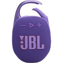 Prijenosni zvučnik JBL CLIP 5 (Bluetooth, baterija 12h) ljubičasti