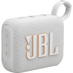 Prijenosni zvučnik JBL GO 4 bijeli (IP67 vodootporan, baterija 7h, Bluetooth)