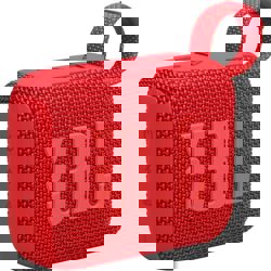 Prijenosni zvučnik JBL GO 4 crveni (IP67 vodootporan, baterija 7h, Bluetooth)
