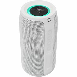 Prijenosni zvučnik WHITE SHARK GBT-808 CONGA bijeli (vodootporan IPX6, Bluetooth, baterija 6h)