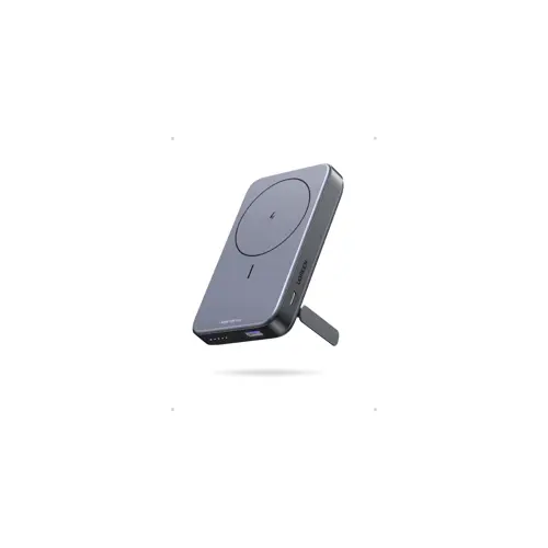 Prijenosno napajanje powerbank UGREEN Magsafe, 10.000 mAh, bežično punjenje do 15W, USB-C, Power Delivery do 20W, sivi