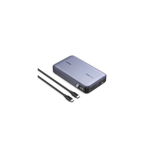Prijenosno napajanje powerbank UGREEN Nexode, 20.000 mAh, 100W, Fast Charging, USB-C, Power Delivery 3.0, srebrni