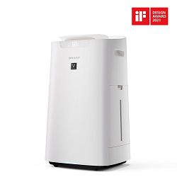 Pročišćivač zraka s funkcijom ovlaživanja SHARP UA-KIL80E-W sivi (Plasmacluster Ion Technology, 3 razine filtra, ovlaživač, 3,0 l, do 408m3/h)