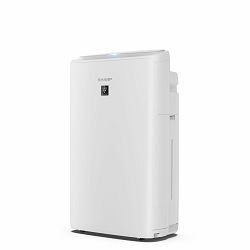 Pročišćivač zraka s funkcijom ovlaživanja SHARP UA-KIN40E-W bijeli (Plasmacluster Ion Technology, 3 razine filtra, ovlaživač, 3,0 l, do 408m3/h)