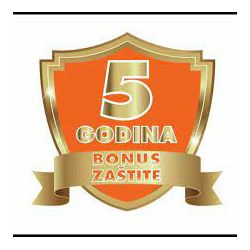 Produljeno jamstvo Tim-bonus PGR 60 (2+3) - ukupno 5 godina jamstva za uređaje 70 do 250 €