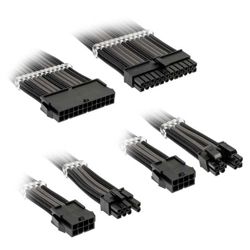 Produžni kabel KOLINK Core Standard, Jet Black/Gunmetal Grey (pleteni, standardni)