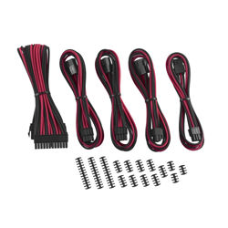 Produžni kabelski set CABLEMOD Classic ModMesh - serija 8+6 (crna/crvena)