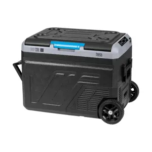 Profesjonalna lodówka turystyczna kompresorowa TEESA z funkcją mrożenia 50L DC12/24 AC 230V, duże koła i solidna rączka , Bluetooth, możliwość zasilania baterią