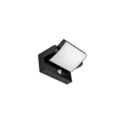 Projector Façade Luminaire V-TAC 17W LED Motion Sensor Black IP65 VT-11020-120-B 4000K 2520lm