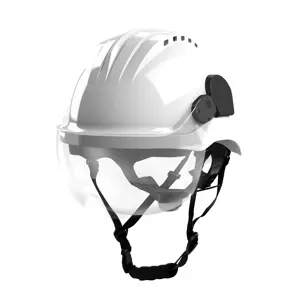 Protective helmet Climax Curro-visor white