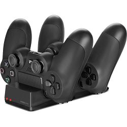 Punjač za PLAYSTATION 4 kontroler SPEEDLINK Jazz USB punjač za 2 kontrolera
