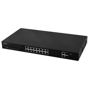 PULSAR SF116 16-PORT POE SWITCH (16xPoE + 2xUPLINK/2xSFP UPLINK)
