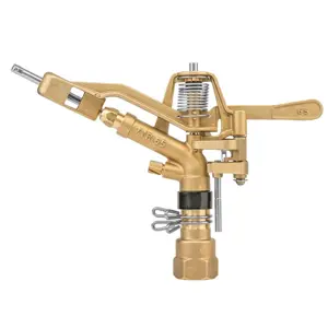 Pulsating rotary sprinkler adjustable GW 1"