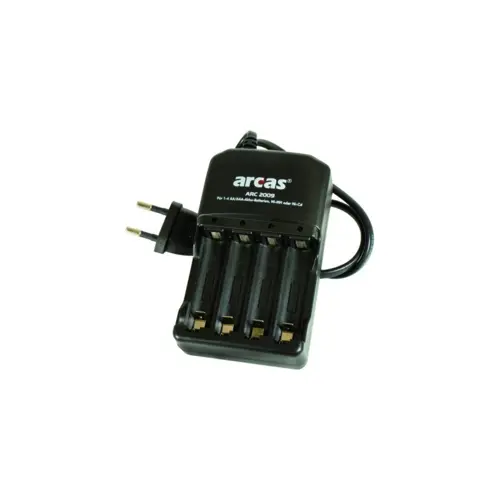 Punjač baterija ARC-2009 -sa 4 BAT. 2700 mAh, Arcas