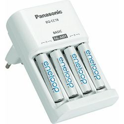 Punjač baterija PANASONIC ENELOOP BQ-CC51E, baterije 4xAAA