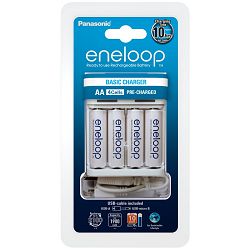 Punjač baterija PANASONIC ENELOOP BQ CC61 USB + 4X R6/AA 1900 mAh