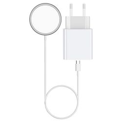 Punjač KSIX MagCharge, 15W 1M kabel + 20W kućni punjač za iPHONE 12